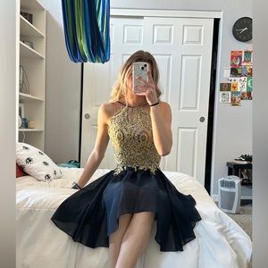 Custom made size 2 homecoming dress, only worn once and in great condition